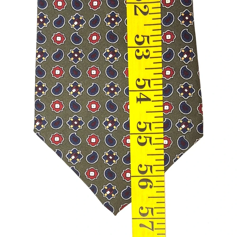 Vintage Tommy Hilfiger 100% Italian Silk Tie 4
